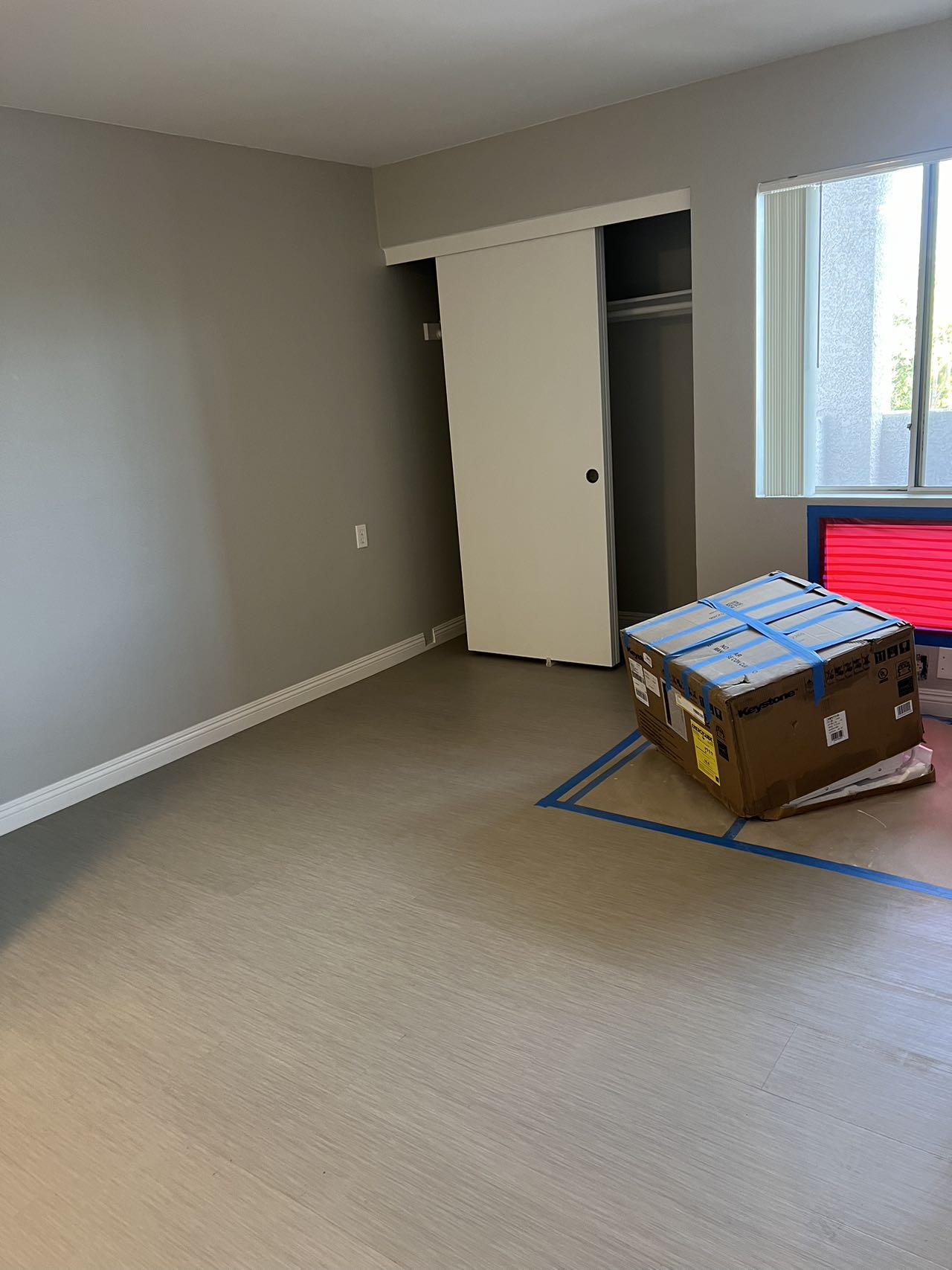Bedroom finishing in progress