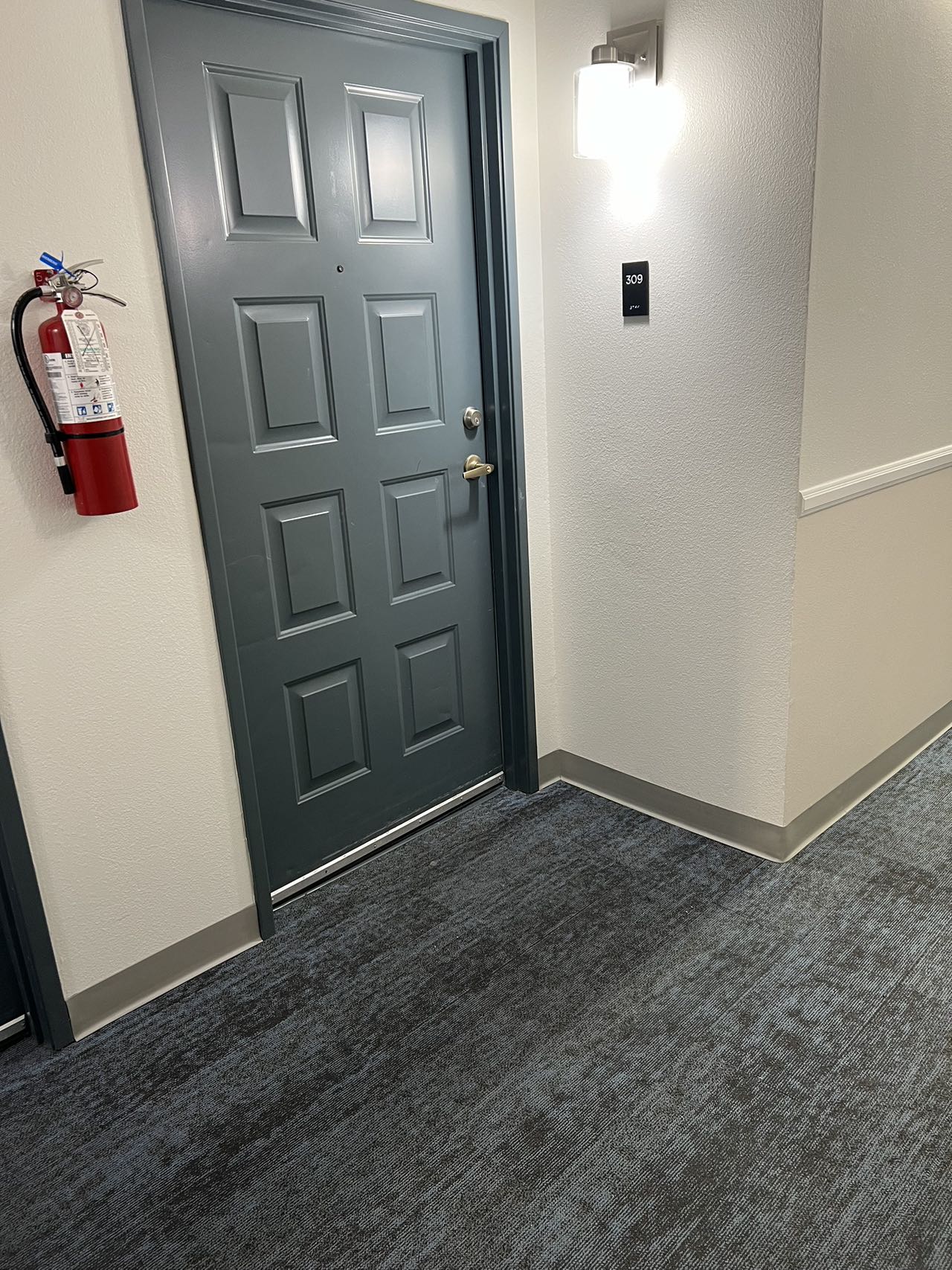 Apartment entrance details
