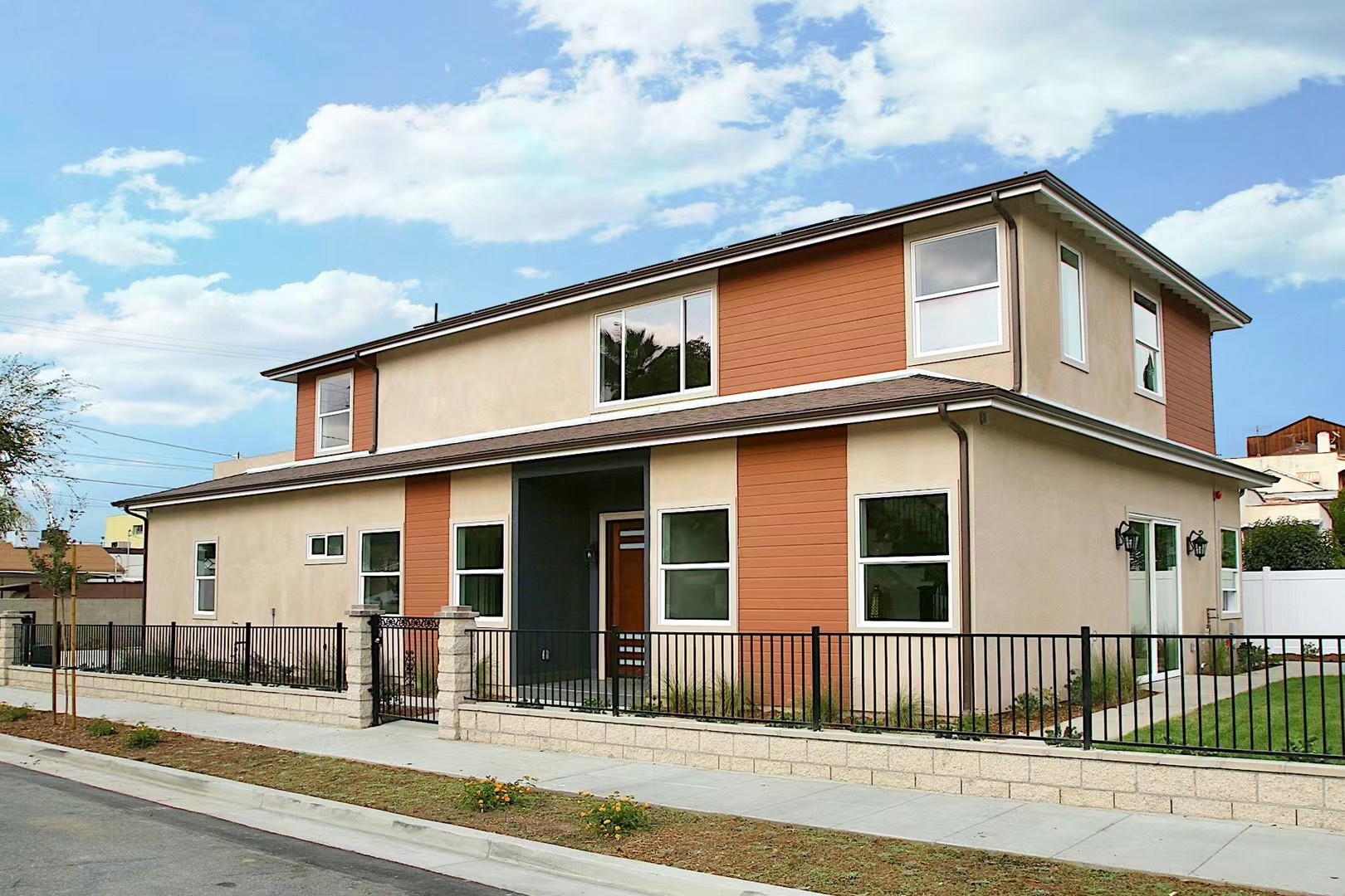 Completed residence at 118 S Fremont Ave, Monterey Park
