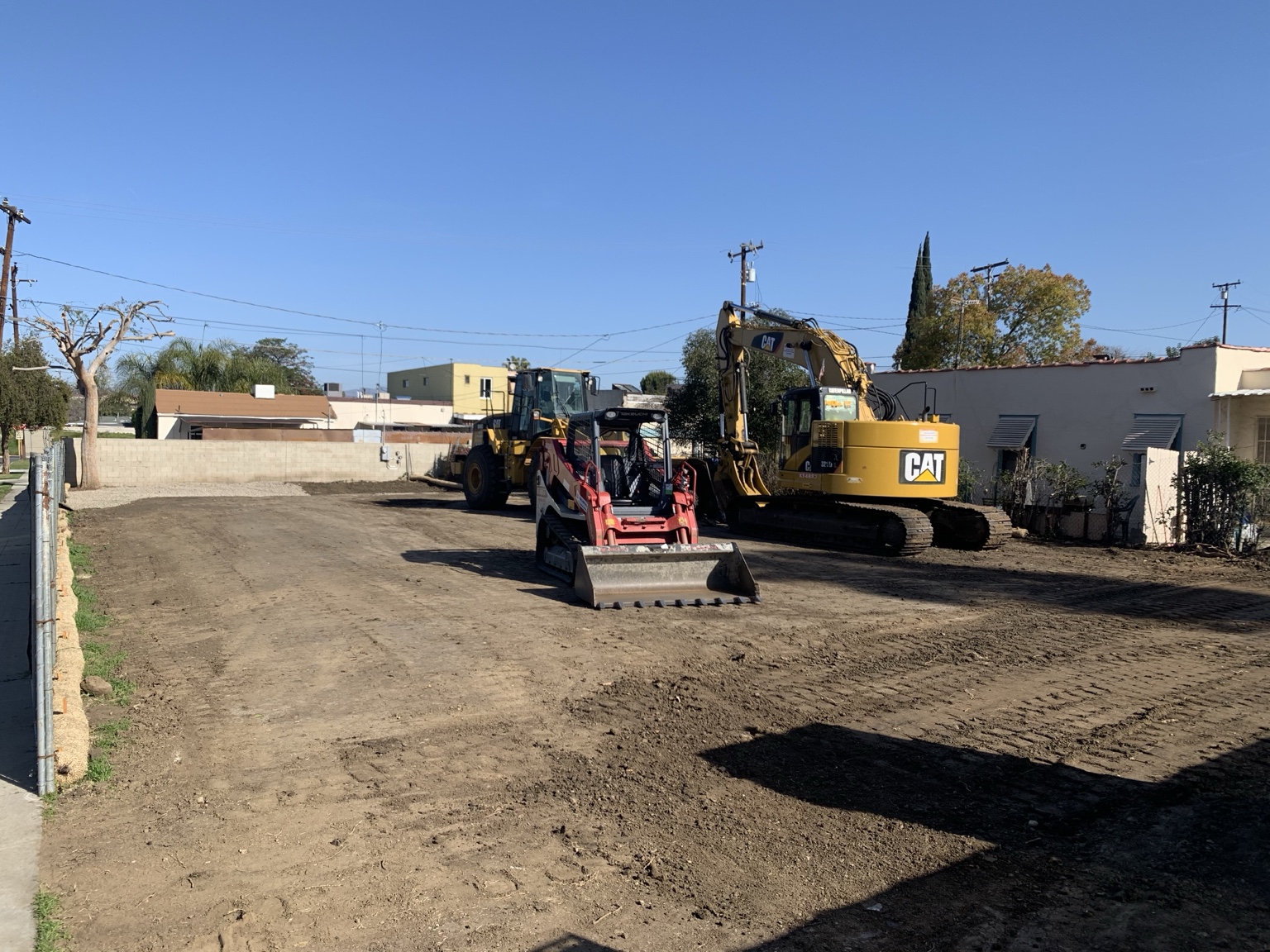 Site preparation