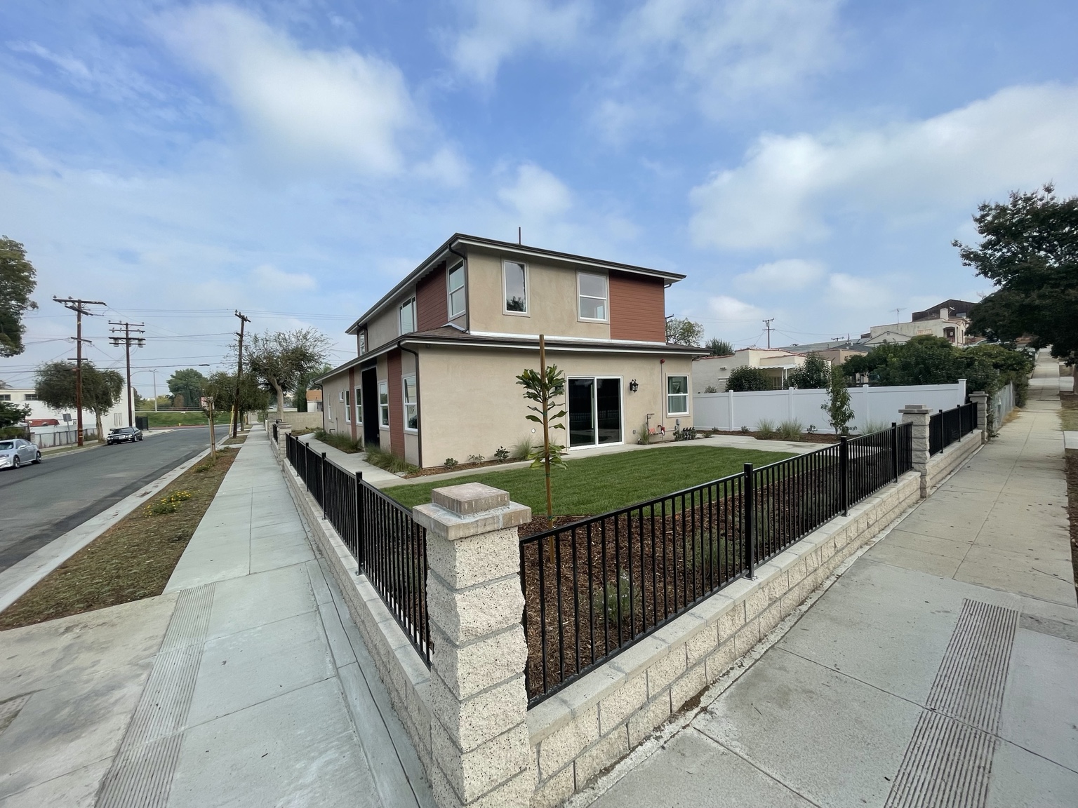 Completed Fremont Avenue residence