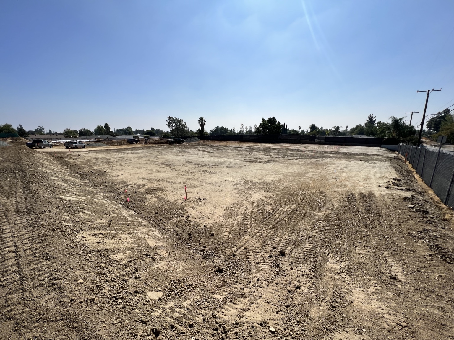 Site grading — 6919 Rancho Cucamonga