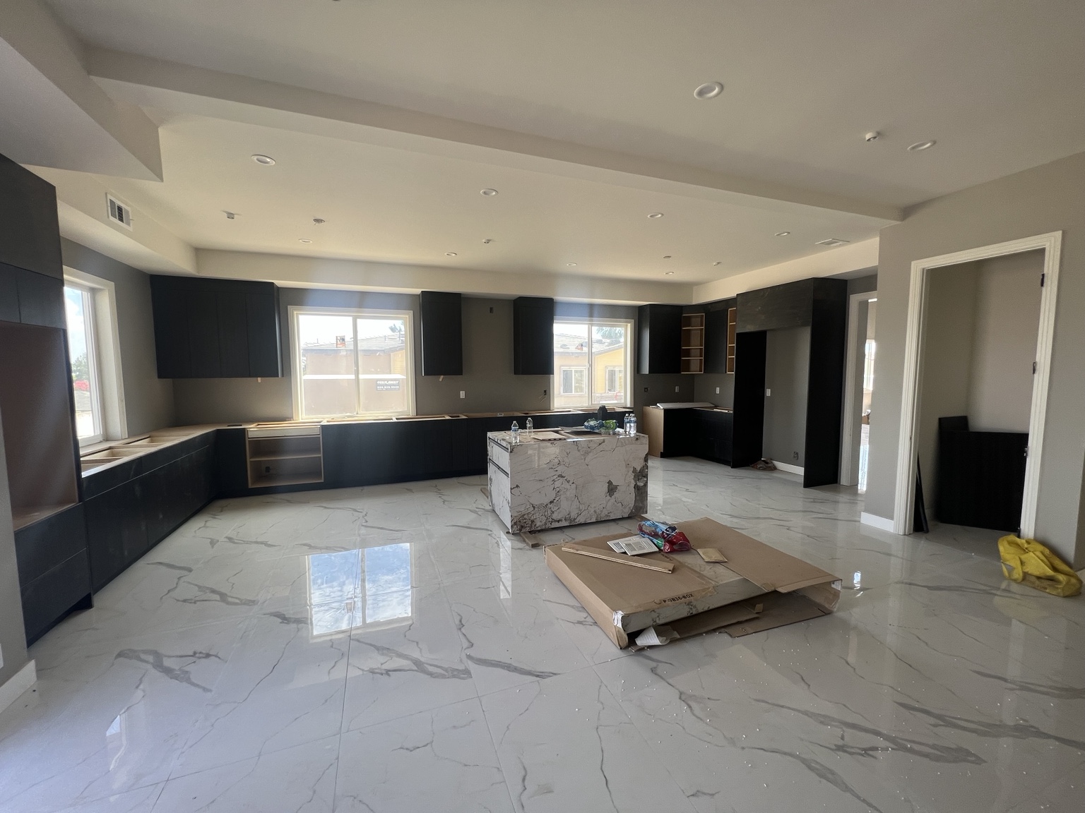 Kitchen cabinetry installation