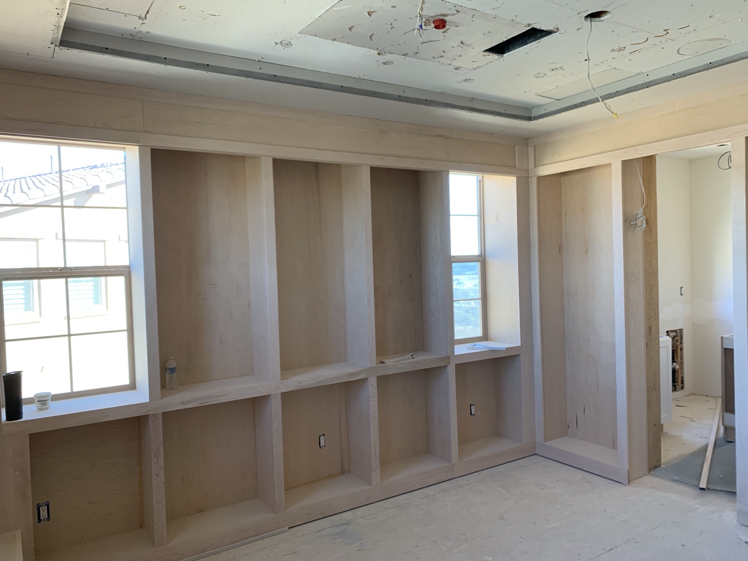 Wall panel installation